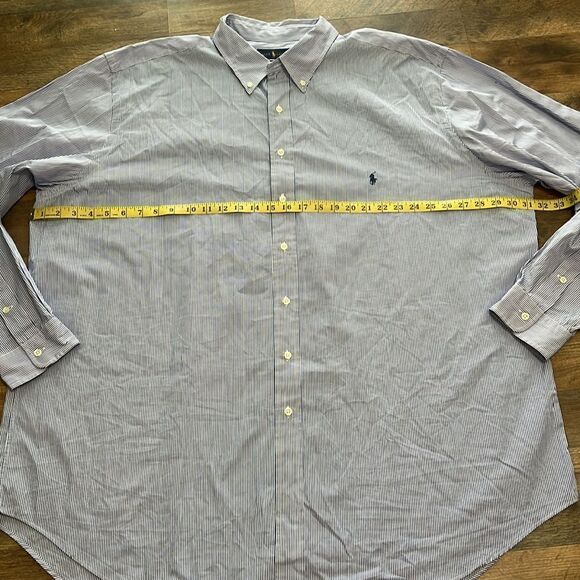 Ralph Lauren long sleeve button down shirt size 3XLT - Picture 3 of 5